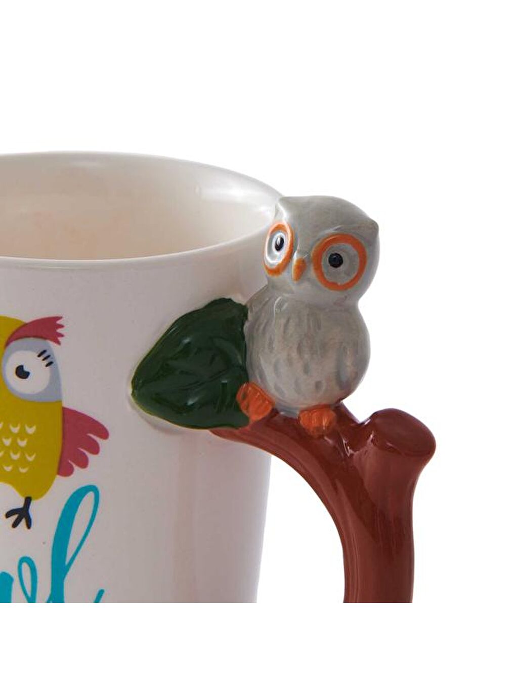 Karışık Baykuş Figürlü Kupa - 730 ml-3