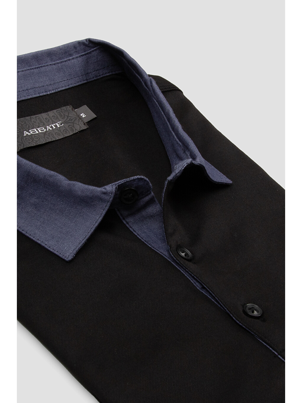 Bivo Merserize Pamuklu Modern Fit Siyah Polo Yaka Erkek Düz Polo Shirt-1