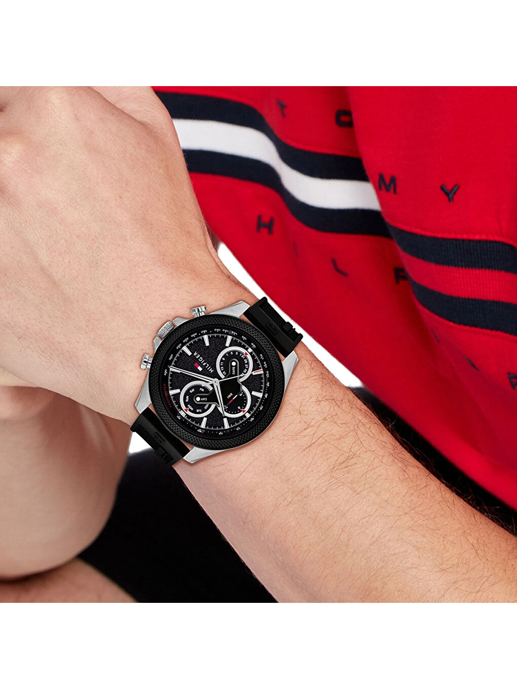 Siyah TH1792082 Erkek Kol Saati-3