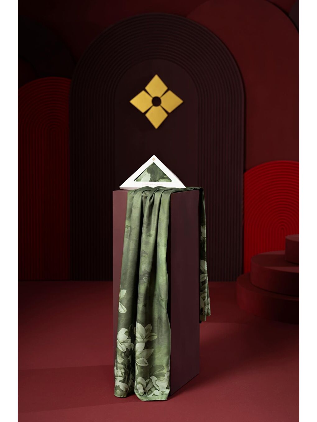 Haki Kadın Imerion Soft Şal