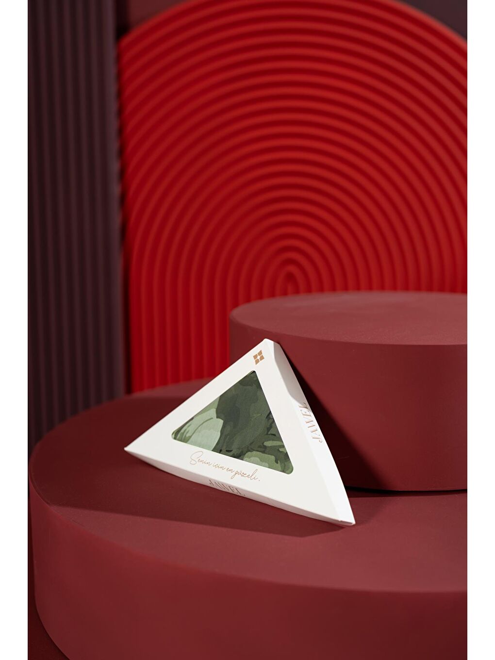 Haki Kadın Imerion Soft Şal-2