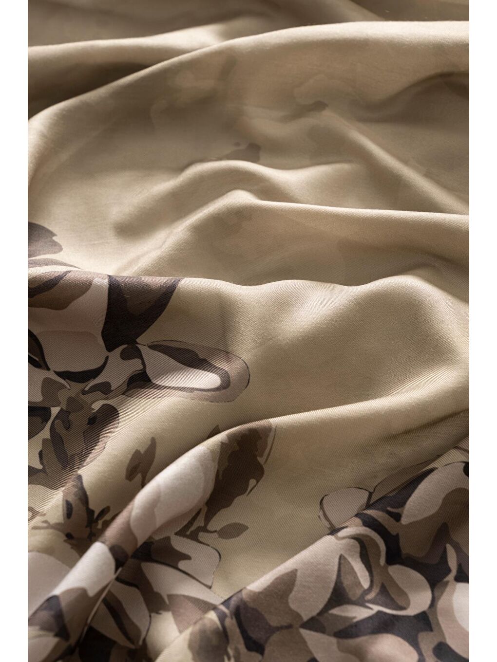 Kahverengi Kadın Imerion Soft Şal-3