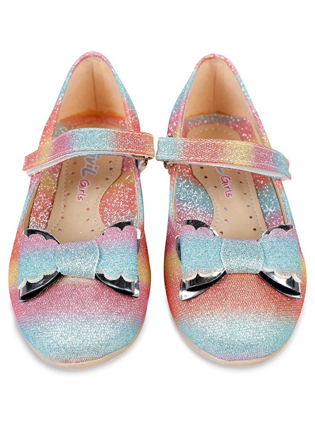 Kız Çocuk Babet Ayakkabı 26-30 Numara Pembe