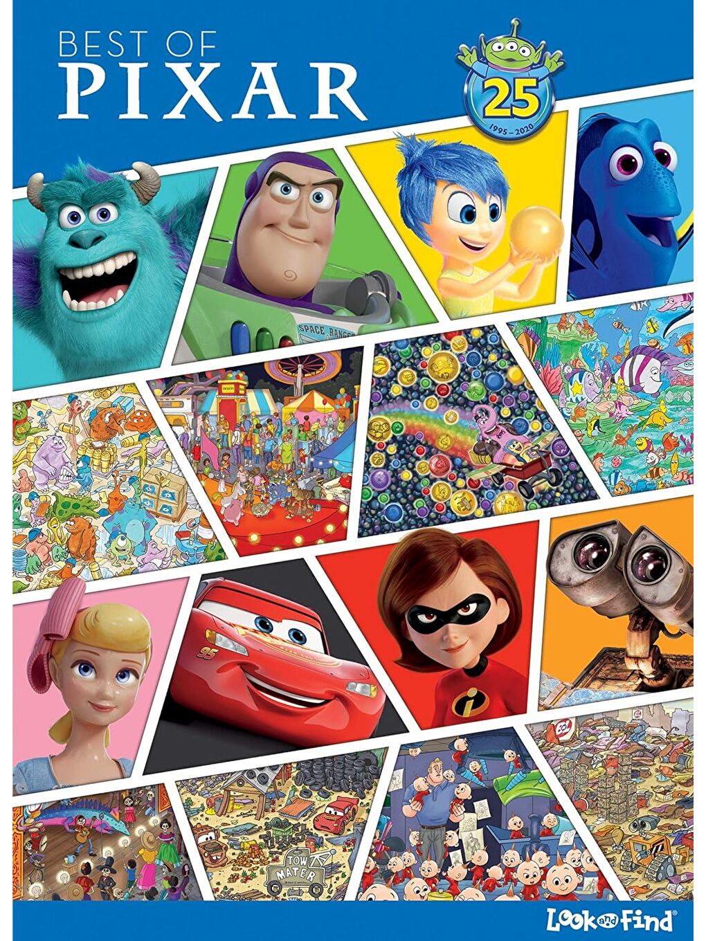 Best of Pixar Look and Find Activity Book