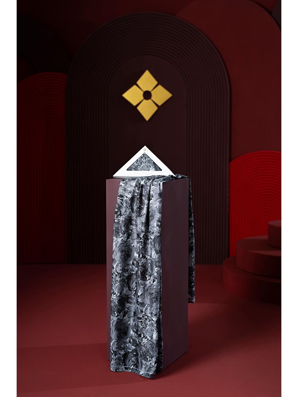 Antrasit Kadın Alaiye Soft Şal