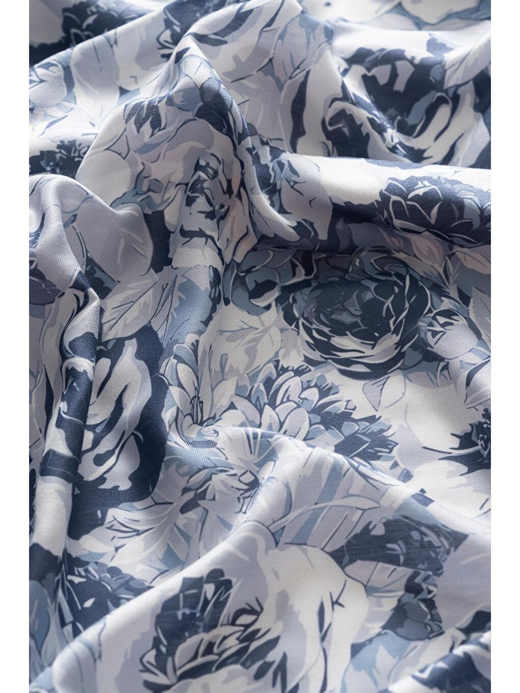 Lacivert Kadın Alaiye Soft Şal-3