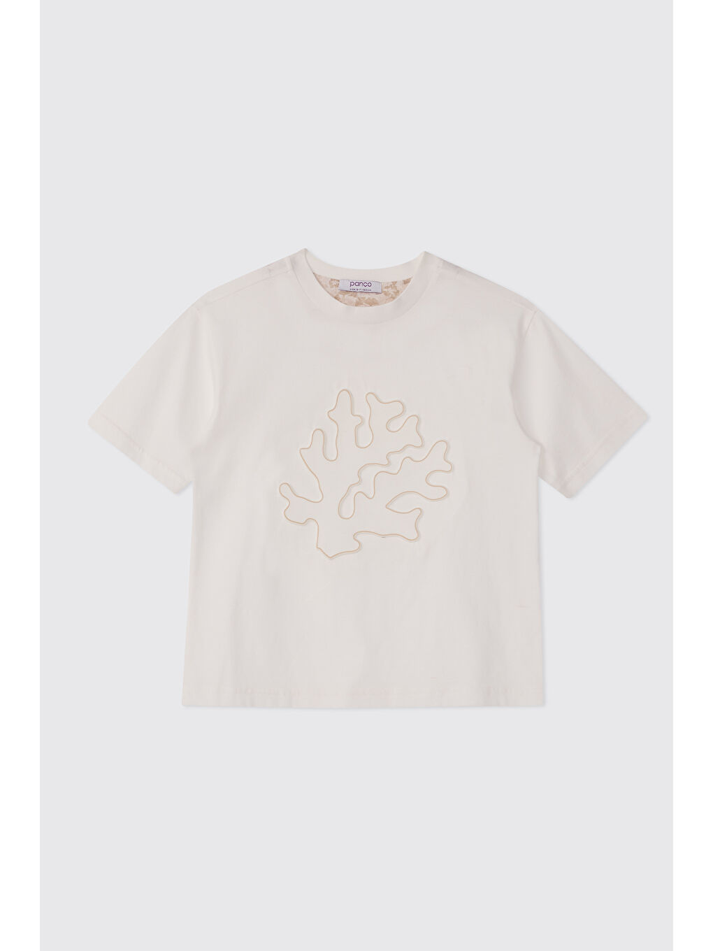 Erkek Çocuk Kısa Kollu Beyaz Tişört