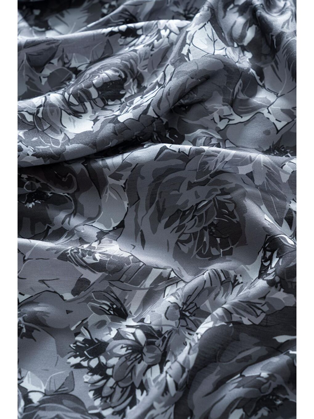 Antrasit Kadın Alaiye Soft Şal-3