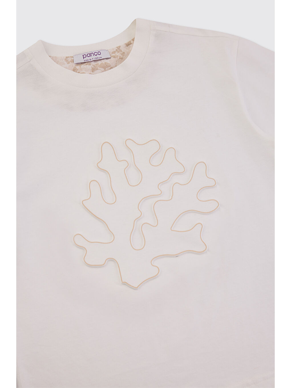 Erkek Çocuk Kısa Kollu Beyaz Tişört-2