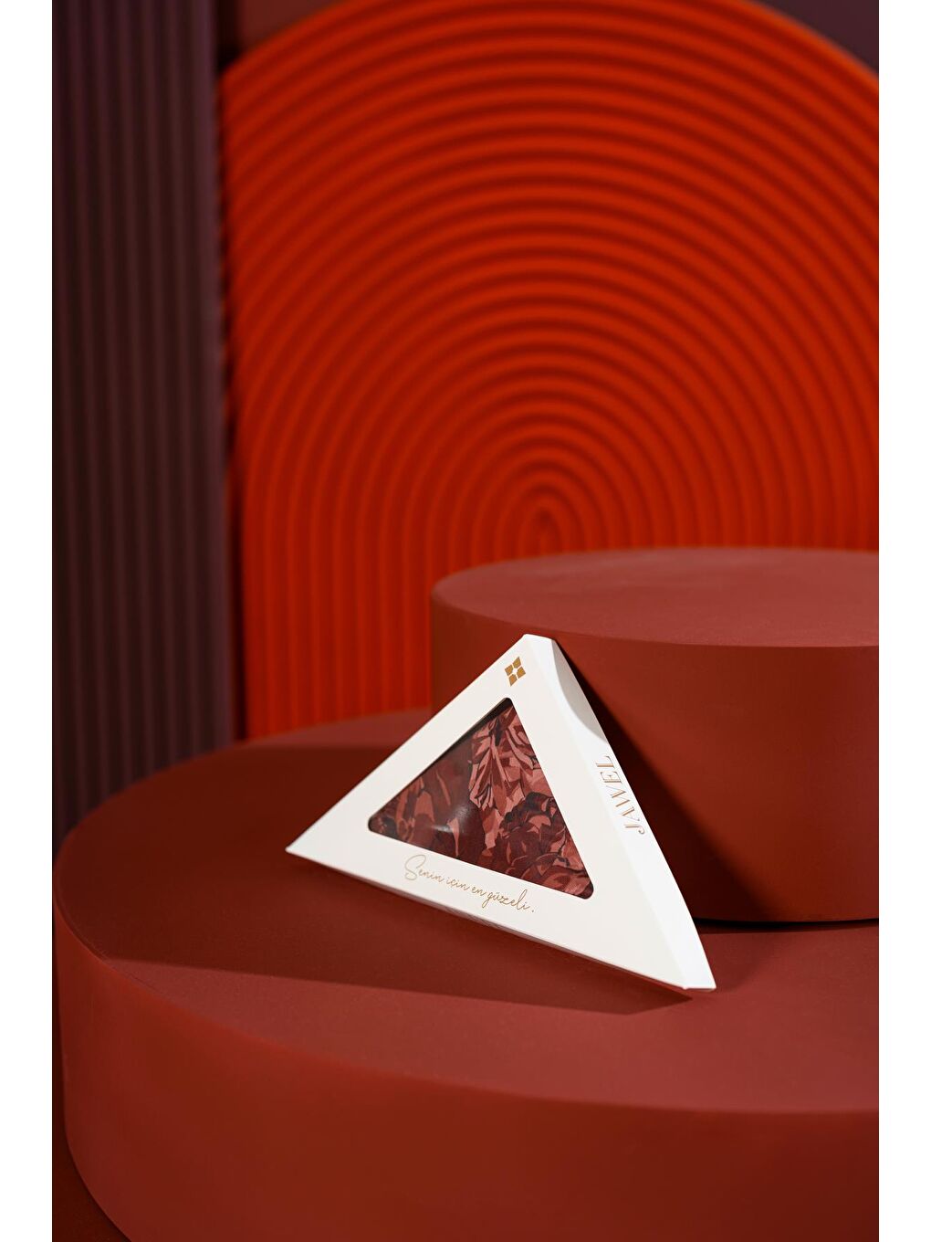 Bordo Kadın Alaiye Soft Şal-2