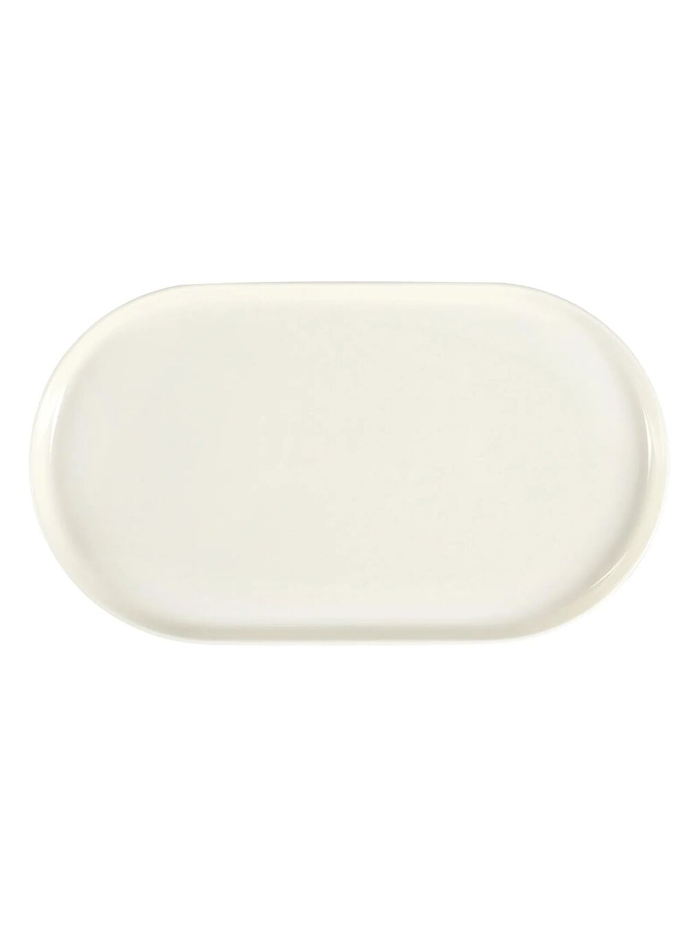 Ekru Chopin Kayık Tabak 18cm Krem Tekli