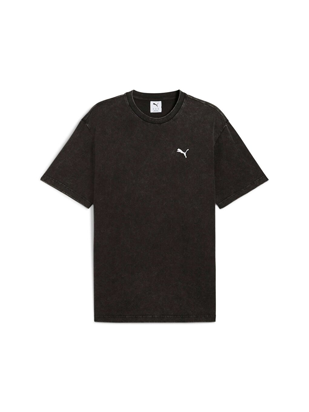 Siyah ESSENTIALS Elevated Erkek Geniş Kesim Tişört