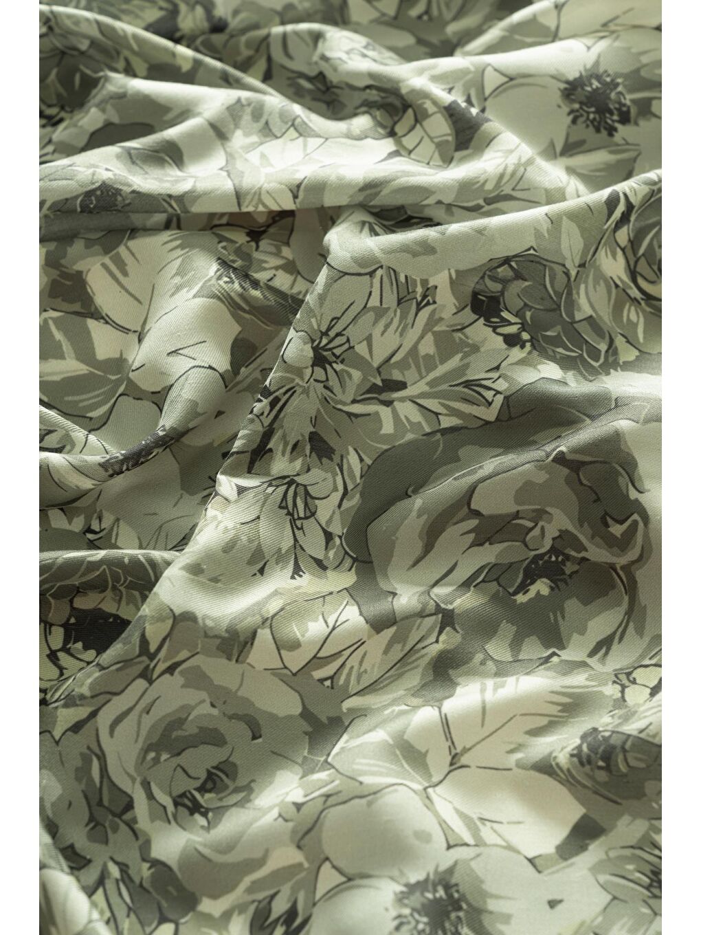 Haki Kadın Alaiye Soft Şal-3