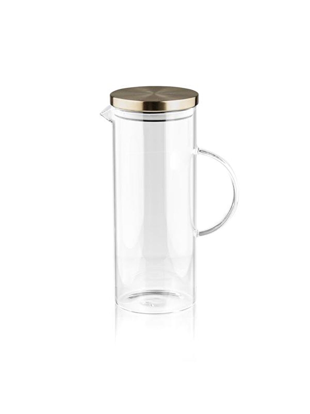 Renksiz Alisa Cam Sürahi - Şeffaf - 1500 ml-2