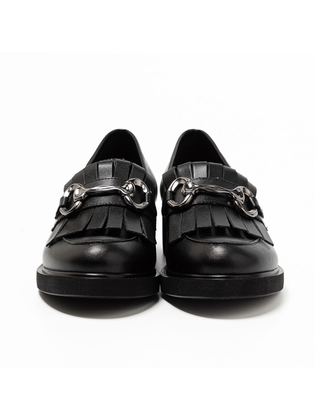 Siyah Kadın Klasik Ayakkabı 844859DS 4859 VERNICE NERO-5