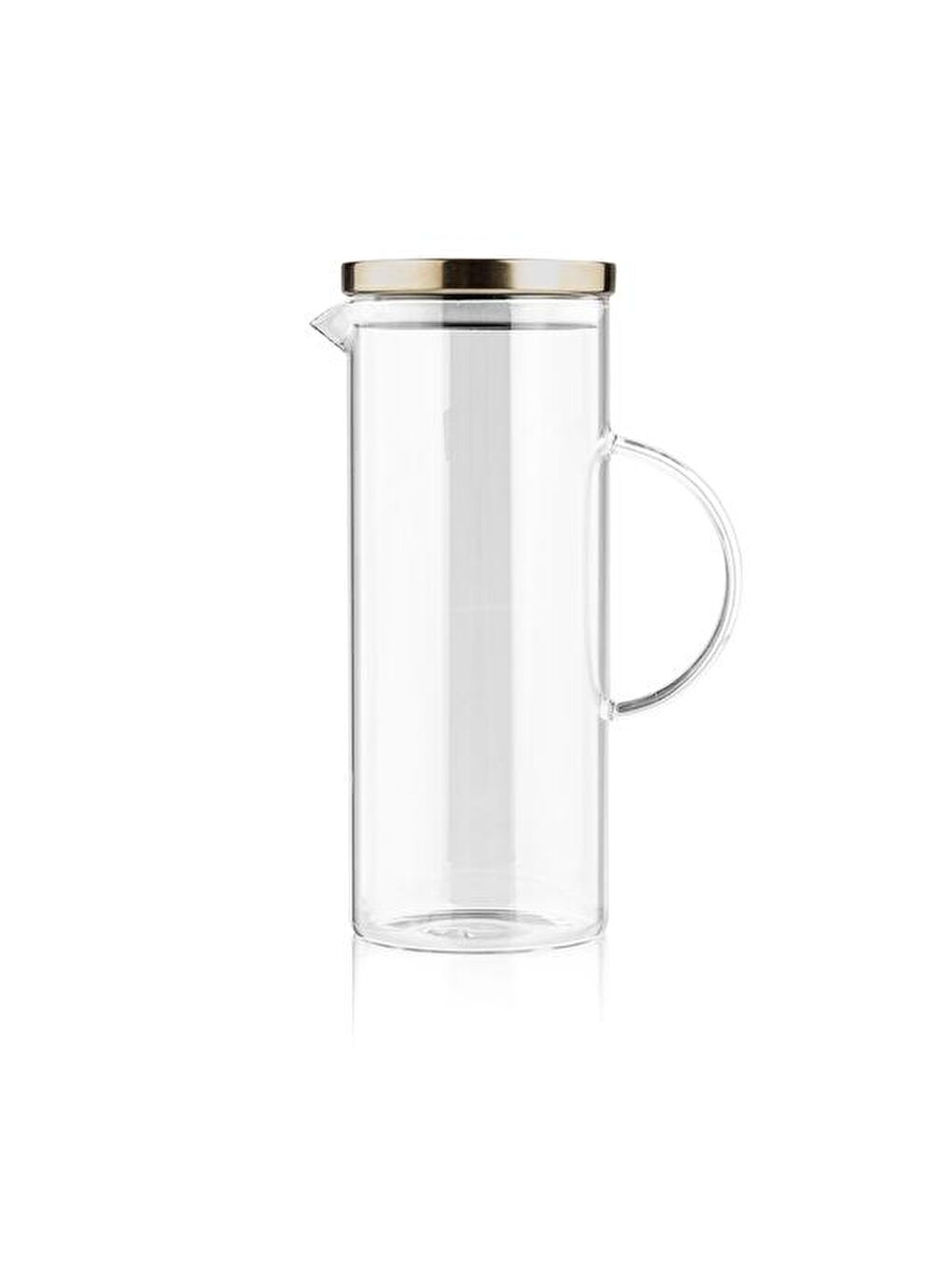 Renksiz Alisa Cam Sürahi - Şeffaf - 1500 ml-3