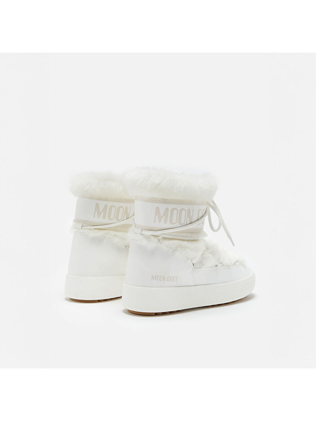 Beyaz Kadın Bot (Kar) 80D2450130 Ltrack Faux Fur WP-1