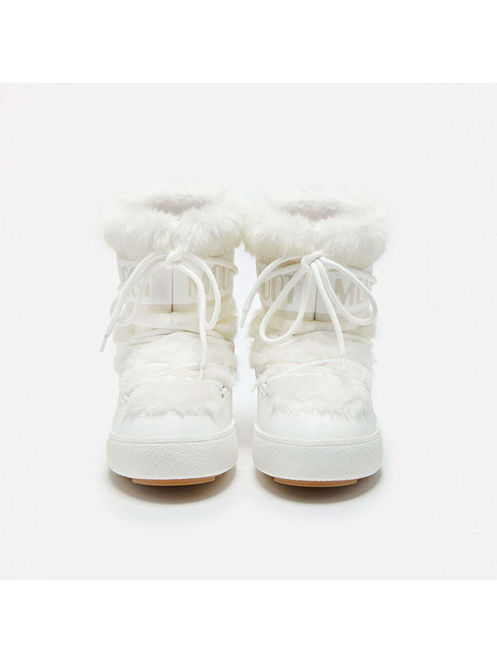 Beyaz Kadın Bot (Kar) 80D2450130 Ltrack Faux Fur WP-3