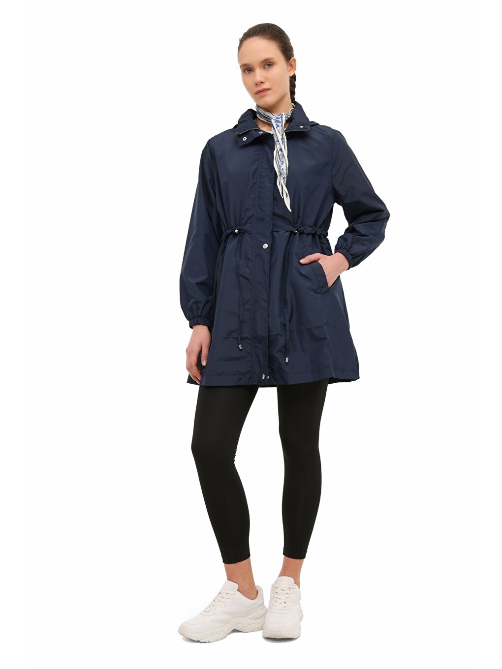 WL 8RAIN 5PR Lacivert Kadın Yağmurluk-2