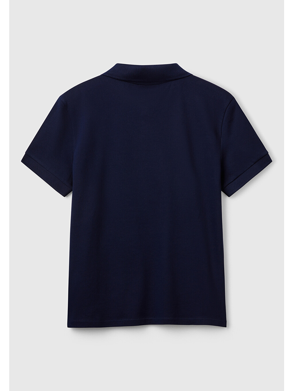 Kadın Siyah Pamuk Karışımlı Sol Önü Logo Nakışlı Slim Fit Polo T-shirt-3