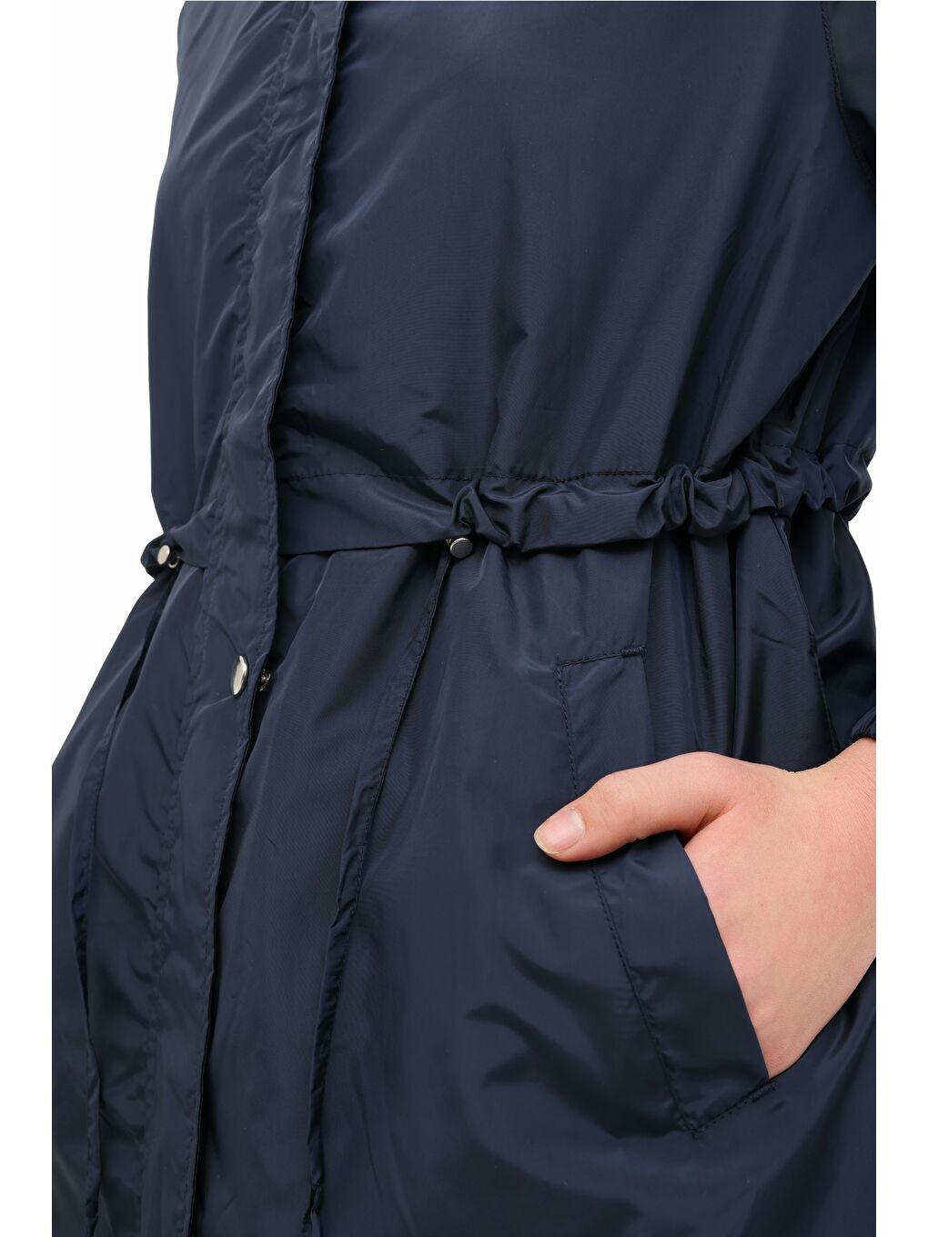 WL 8RAIN 5PR Lacivert Kadın Yağmurluk-3