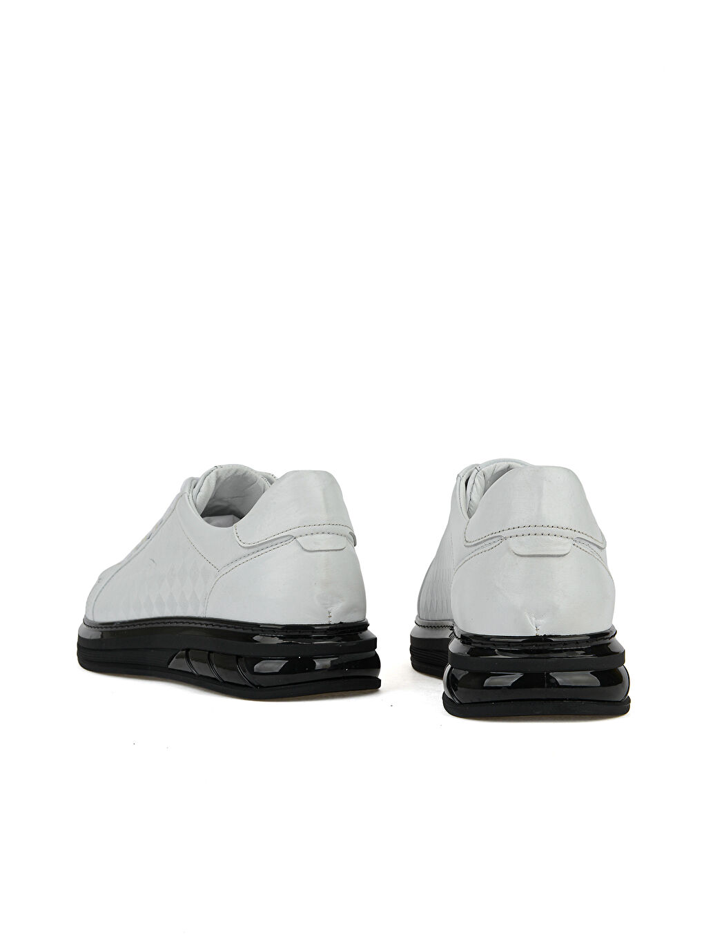 Erkek Hakiki Deri Sneaker 1611057Z1011 Beyaz-2