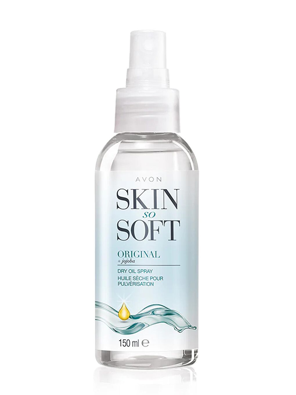 AVON Renksiz Skin So Soft Orijinal Kuru Yağ Spreyi 150 ml