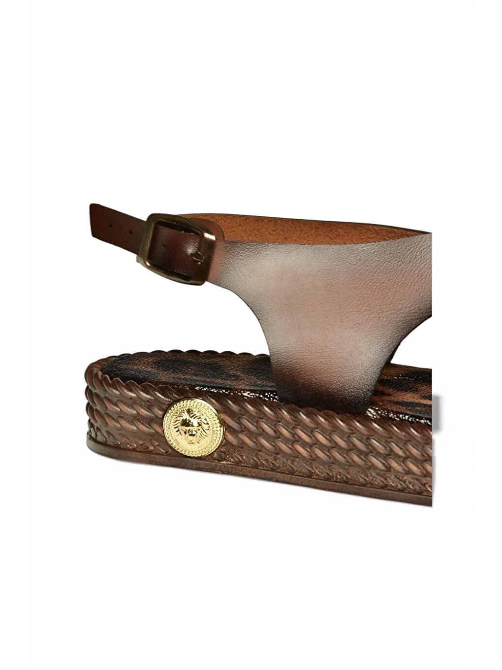 Kahverengi Kadın Sandalet Y390160503-7