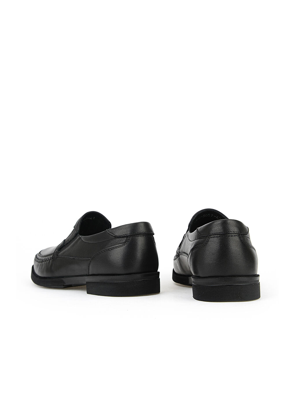 Erkek Hakiki Deri Konfor Ayakkabı 161123Z3057 Siyah-2