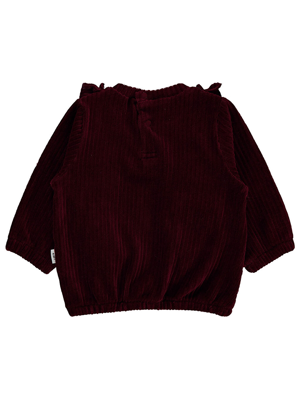 Civil Bordo Kız Bebek Sweatshirt 6-18 Ay Bordo - 1