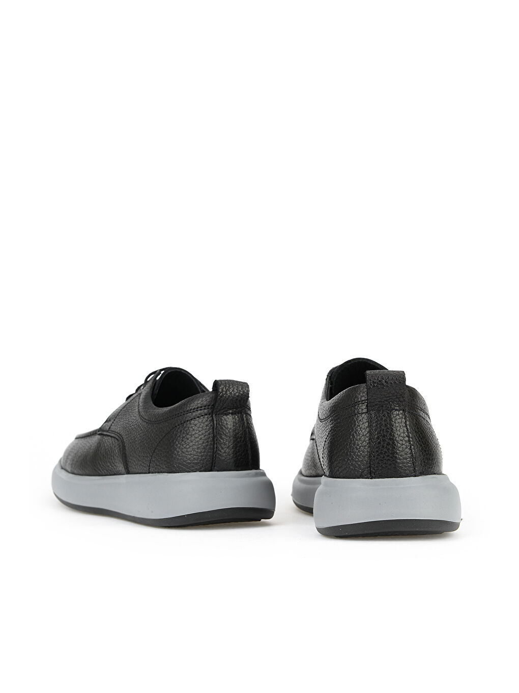 Erkek Hakiki Deri Konfor Ayakkabı 1611025Z2019 Siyah-2