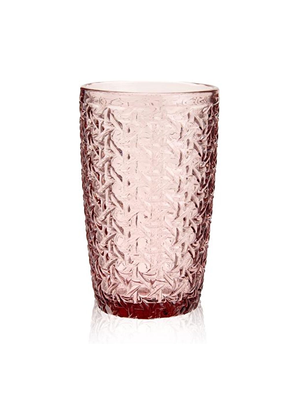 Cam Meşrubat Bardağı - Mürdüm - 380 ml-2