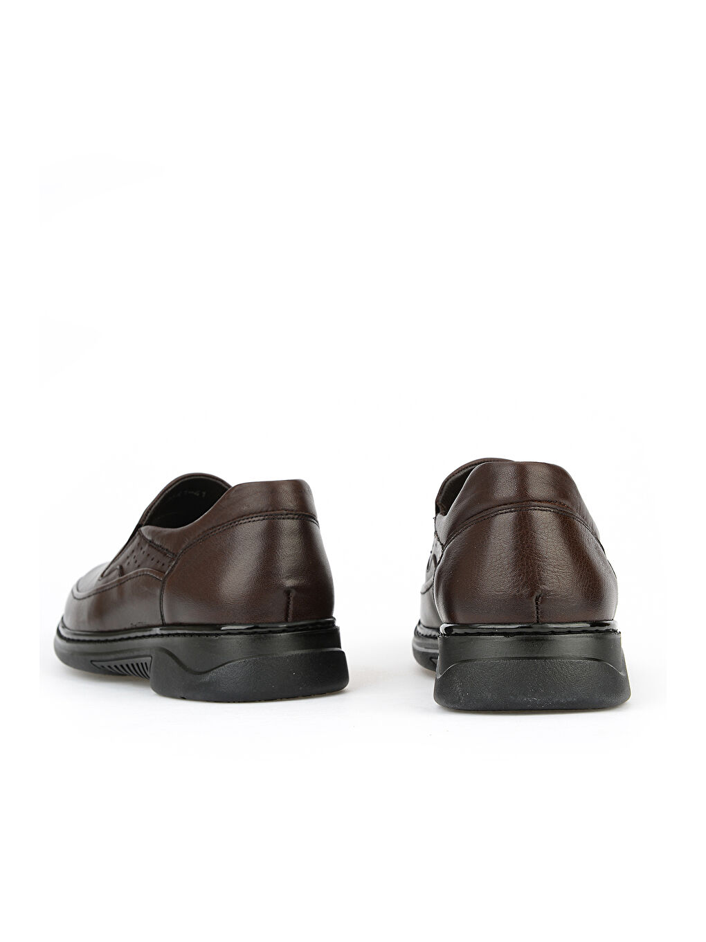 Kahverengi Erkek Hakiki Deri Konfor Ayakkabı 161123Z4641 Kahve-2