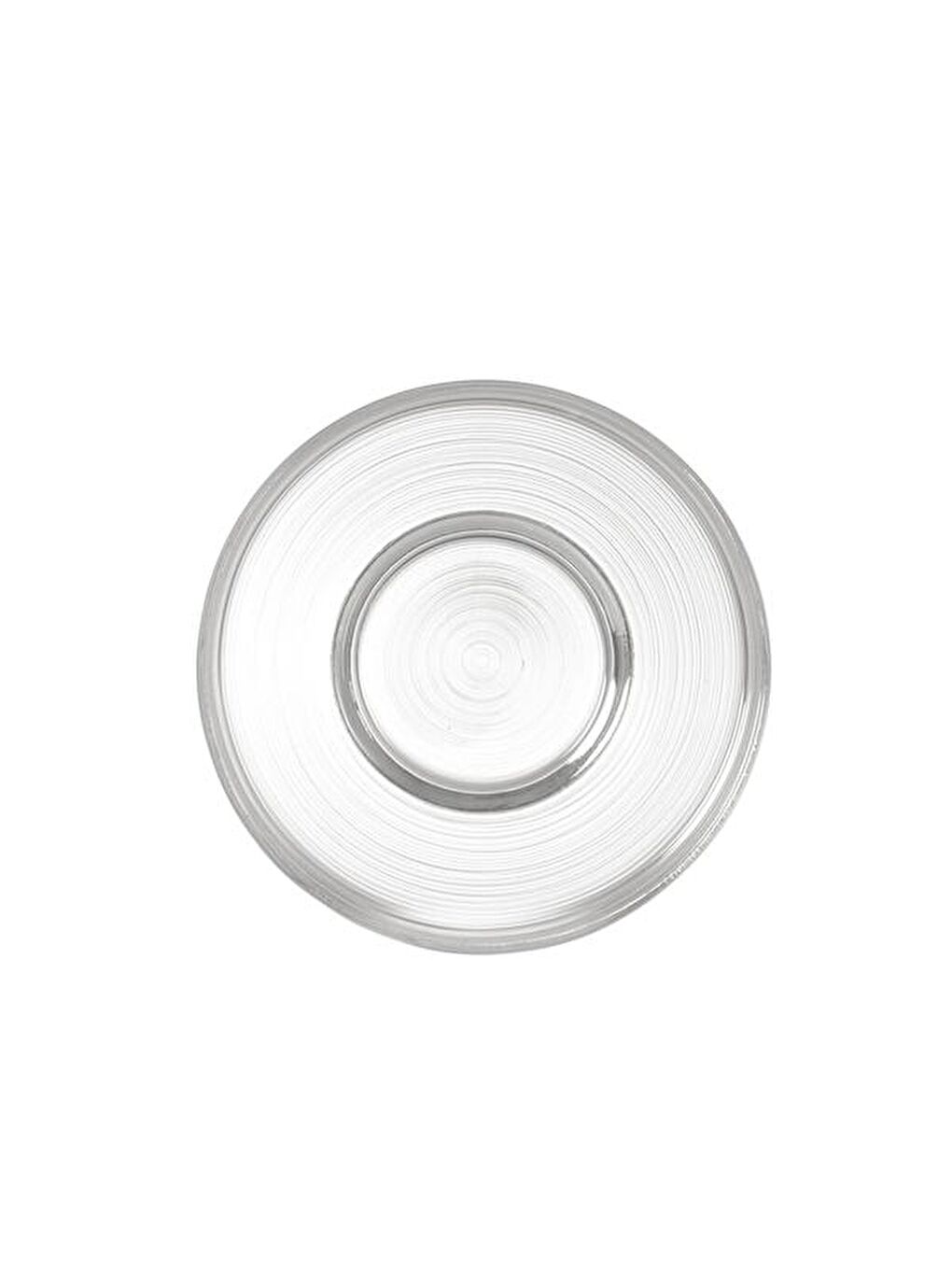 Karışık Ares 14305 Sade Çay Tabağı - Şeffaf-2