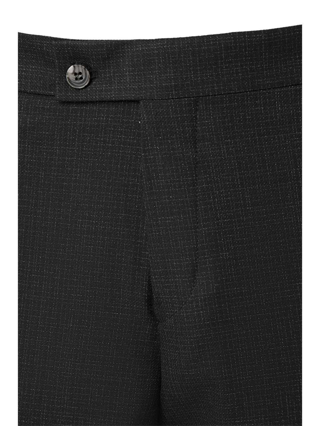 Siyah Regular Sivri Yaka 4 Drop Takım Elbise-7