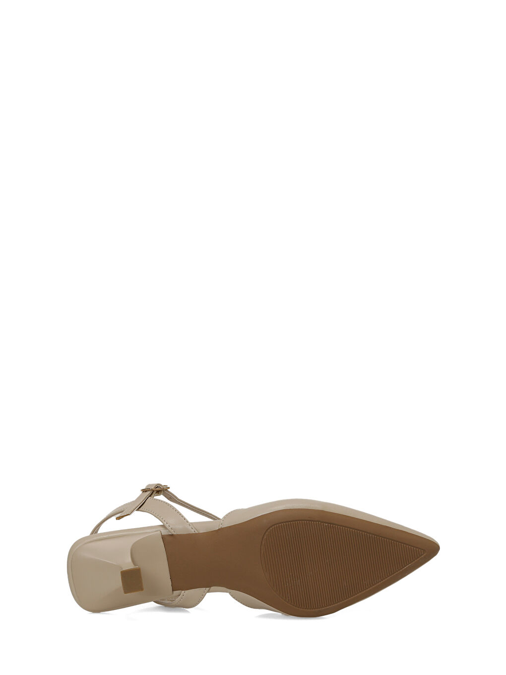 327050.Z Bej Kadın Topuklu Ayakkabı-5