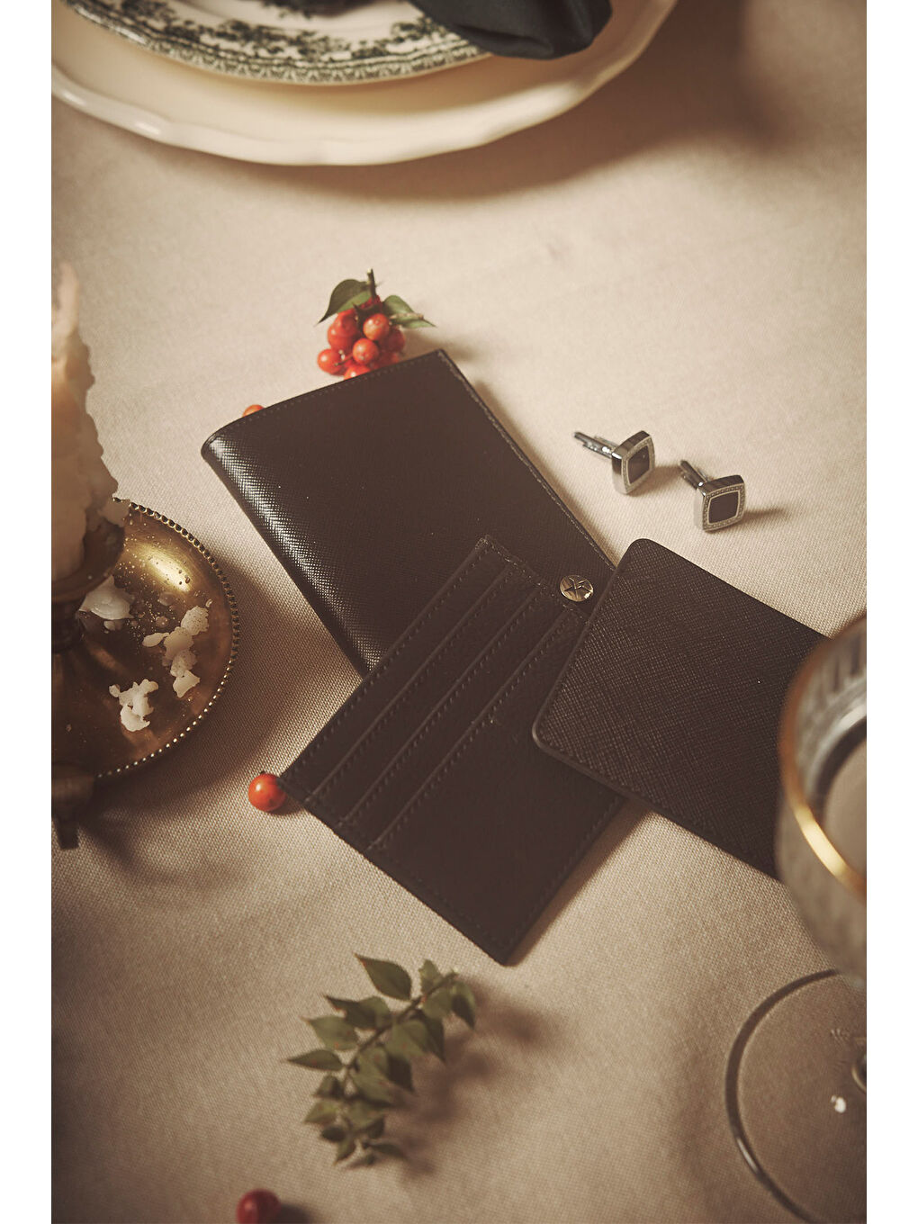 Erkek Kahverengi Desensiz Kartlık-2