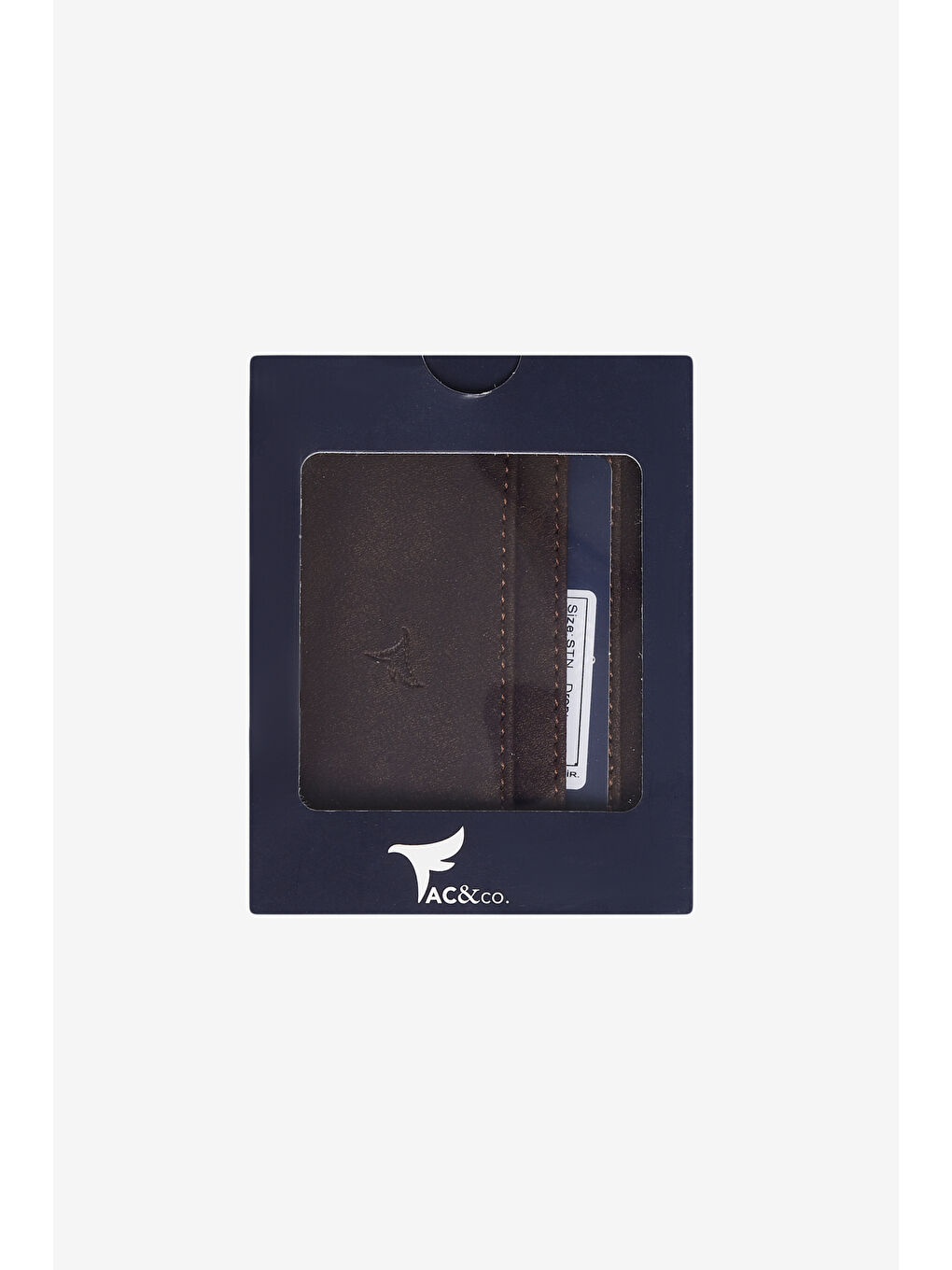 Erkek Kahverengi Desensiz Kartlık-3