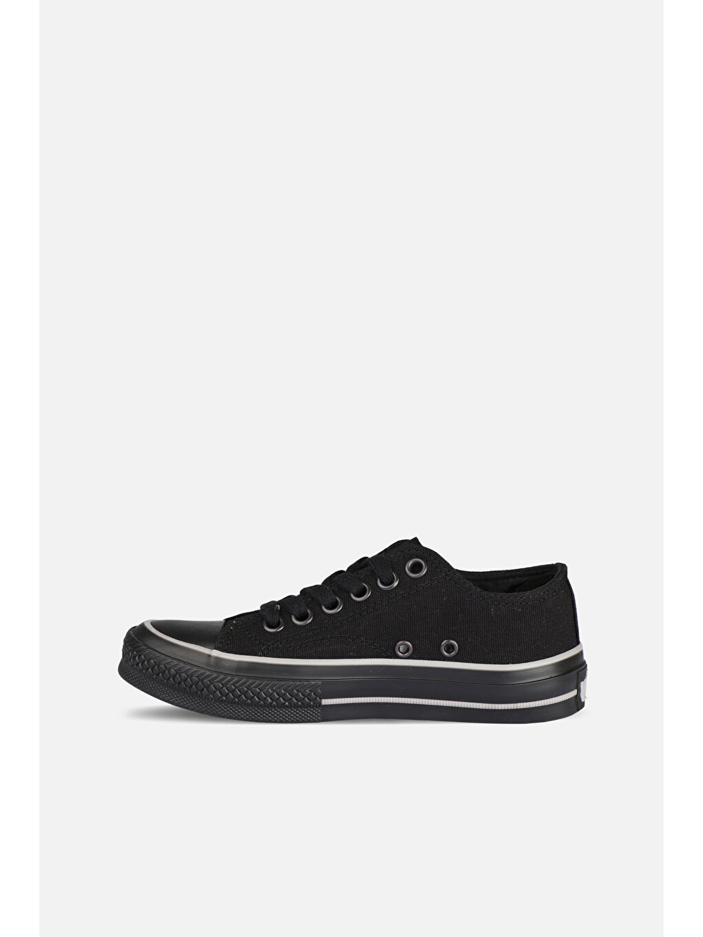 Vicco Siyah Idol Basic Unisex Çocuk Siyah/Siyah Sneaker - 1