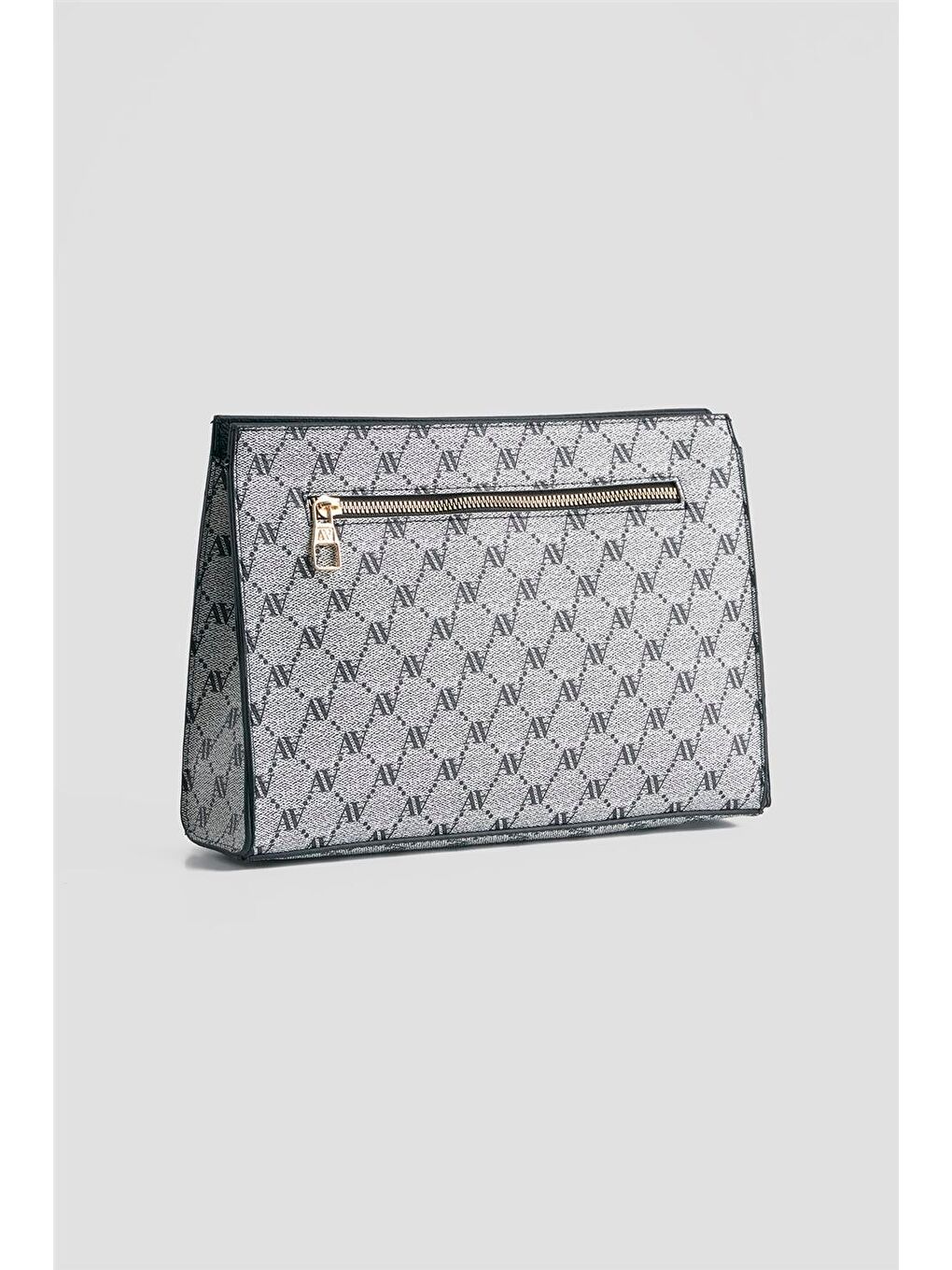 El v Çapraz Çanta Noktalı 25Yd7418 Gri-1