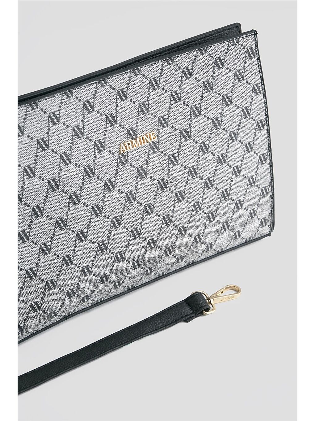 El v Çapraz Çanta Noktalı 25Yd7418 Gri-2