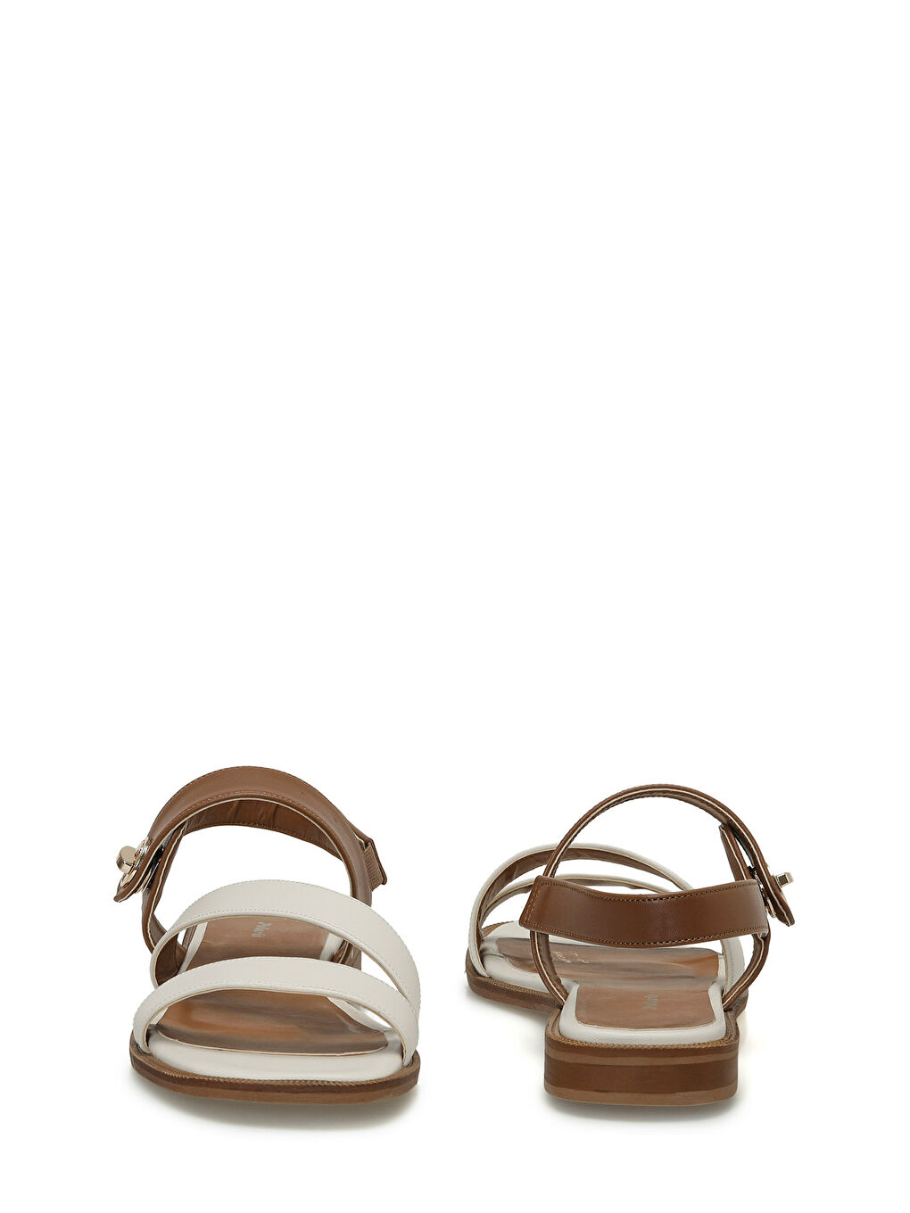 325060.Z 5FX Bej Kadın Düz Sandalet-4