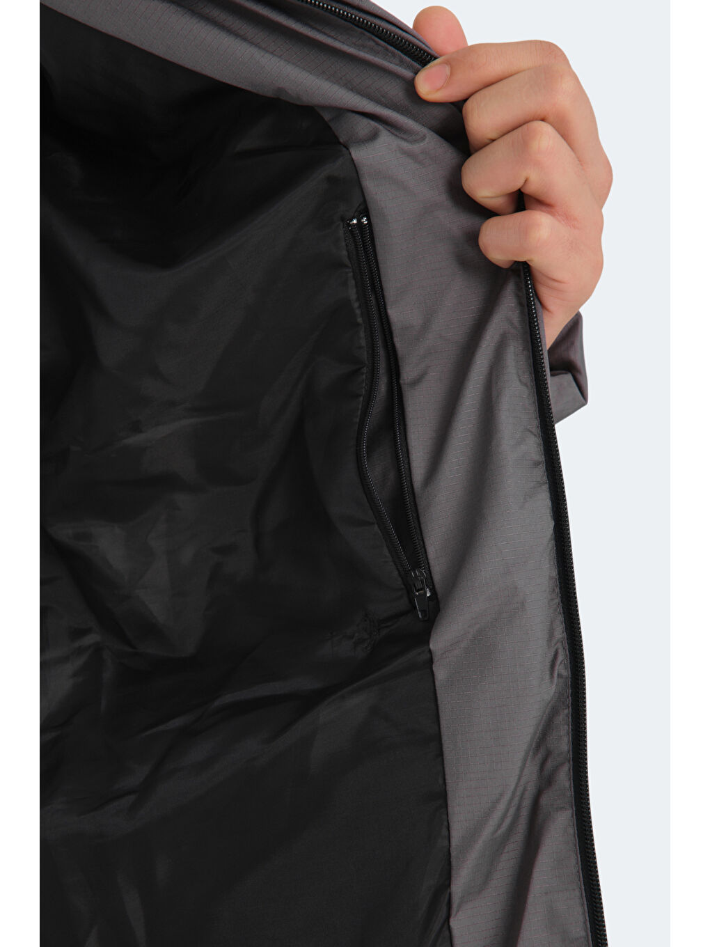 HAMA IN Erkek Şişme Mont &amp; Kaban Koyu Gri-5