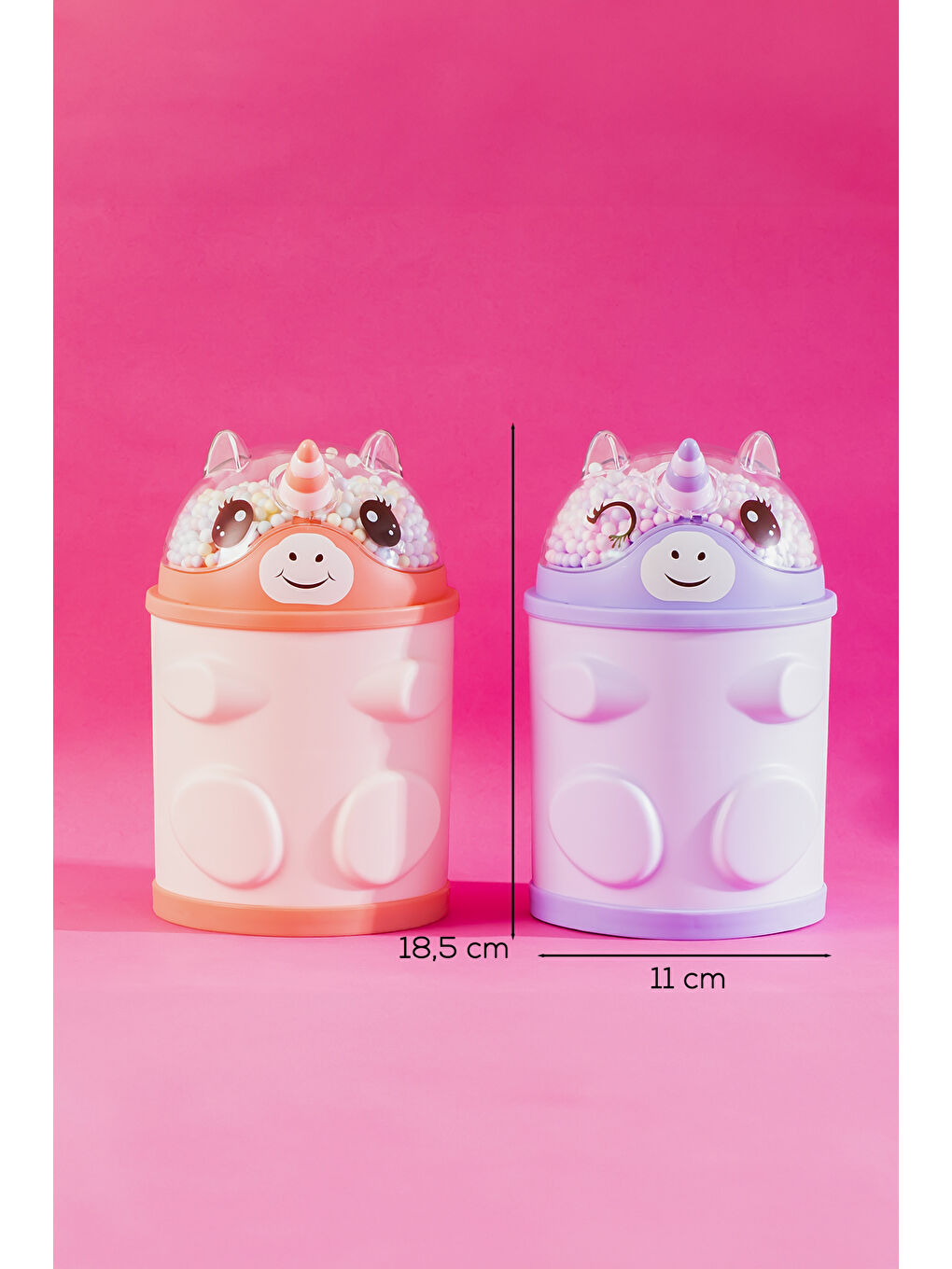 044 Pvc Şifreli Kilitli Kumbara Pembe 11x18,5cm-3