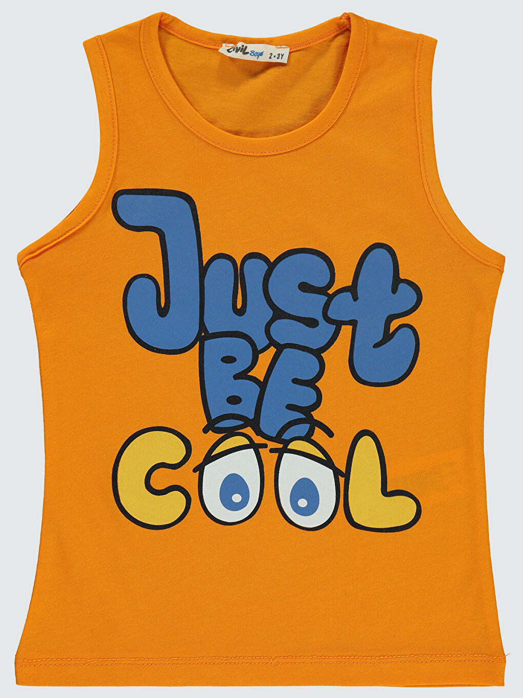 Turuncu Boys Erkek Çocuk Tişört 2-5 Yaş Oranj