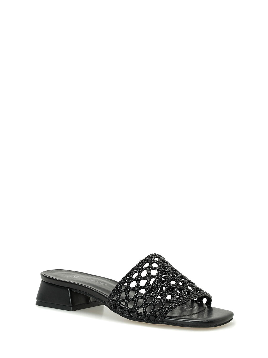 26S-880 Siyah Kadın Terlik-1