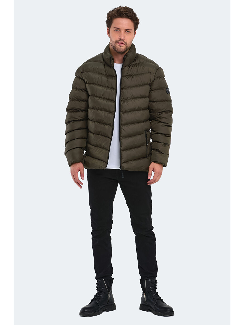 HEAR IN Erkek  Kaban Haki-6