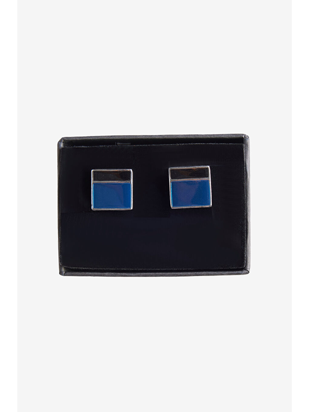 Erkek Siyah Metal Kol Düğmesi-1