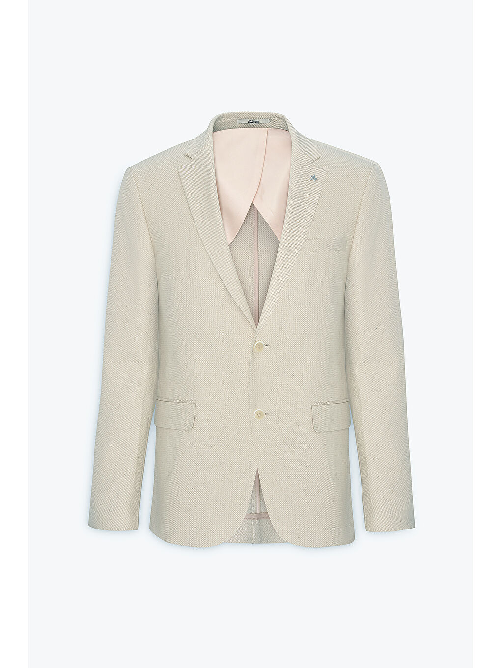 Erkek Bej Blazer Ceket-5