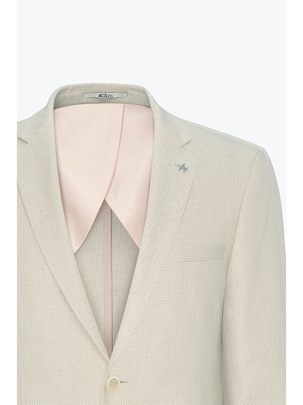 Erkek Bej Blazer Ceket-6